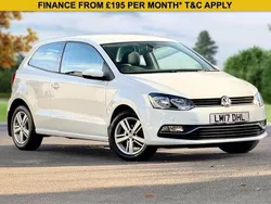 White Used 2017 VW Polo Edition Hatchback | £9,750 (Fair price)