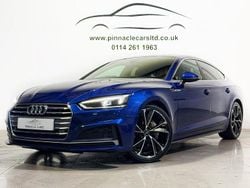 Blue Used 2017 Audi A5 Sportback S-Line Hatchback | £16,490 (Fair price)