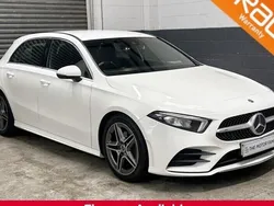 White Used 2018 Mercedes A200 AMG line Hatchback | £14,175 (Good price)
