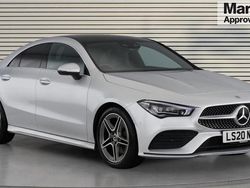 Silver Used 2020 Mercedes CLA200 AMG Line Premium Plus Coupe | £21,341 (Fair price)