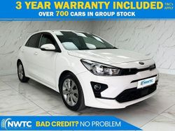 White Used 2021 Kia Rio Hatchback | £7,695 (Fair price)