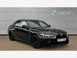 Black sapphire metallic paint Used 2024 BMW 530 Competition Edition Sedan | £73,995