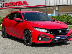 Red Used 2021 Honda Civic Sport Hatchback | £18,000 (Fair price)
