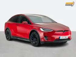 Red Used 2017 Tesla Model X SUV | £18,895 (Fair price)