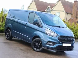 Blue Used 2022 Ford Transit Custom Limited Van | £15,495 (Fair price)