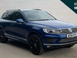 Blue Used 2016 VW Touareg R-line SUV | £18,656 (Fair price)