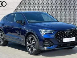 Blue Used 2024 Audi Q3 Black Edition SUV | £35,736 (A bit pricey)