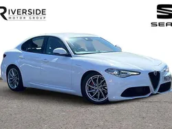 Alfa white Used 2017 Alfa Romeo Giulia Veloce Sedan | £14,990 (Good price)
