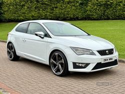 White Used 2014 Seat Leon FR Hatchback | £6,950 (Expensive)