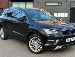 Black Used 2018 Seat Ateca XCELLENCE SUV | £9,795 (Fair price)