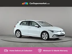 White Used 2021 VW Golf VIII Life Hatchback | £15,997 (Fair price)