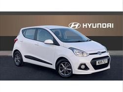 White Used 2015 Hyundai i10 Premium Hatchback | £6,658 (Fair price)