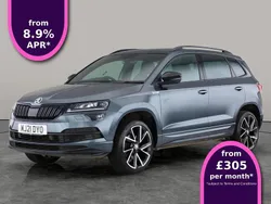 Grey Used 2021 Skoda Karoq SportLine SUV | £21,165 (Fair price)
