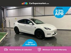 White Used 2022 Tesla Model Y Long Range AWD SUV | £25,297 (Fair price)