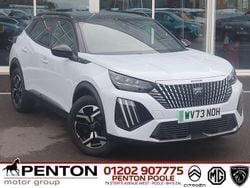 White Used 2023 Peugeot e-2008 SUV | £18,990 (Fair price)