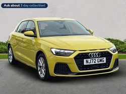 Yellow Used 2022 Audi A1 Sport Hatchback | £19,160 (Good price)