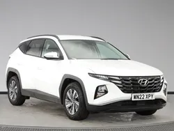 Gloss white Used 2022 Hyundai Tucson SE SUV | £13,690 (Good price)