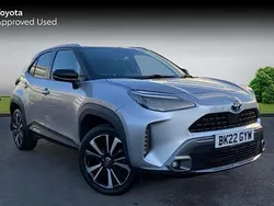Silver Used 2022 Toyota Yaris Cross Edition SUV | £22,644 (Fair price)