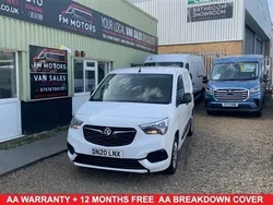 White Used 2020 Vauxhall Combo Sportive MPV | £8,200 (Fair price)