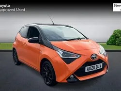 Orange Used 2020 Toyota Aygo X-cite Hatchback | £9,539 (A bit pricey)