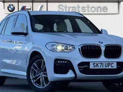 White Used 2021 BMW X3 M Sport SUV | £31,399 (Super price)
