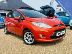 Red Used 2012 Ford Fiesta Zetec Hatchback | £5,495 (A bit pricey)