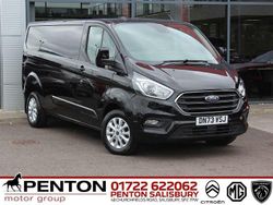 Black Used 2023 Ford Transit Custom Limited Van | £17,990 (Fair price)