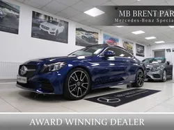 Blue Used 2020 Mercedes C220 AMG Line Premium Plus Coupe | £22,000 (Fair price)