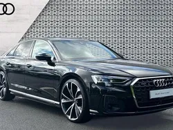 Black Used 2024 Audi A8 S-Line Sedan | £61,990 (Expensive)