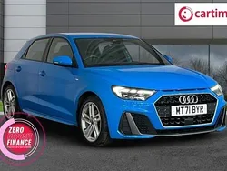 Blue Used 2022 Audi A1 Sportback S-Line Hatchback | £18,500 (Fair price)
