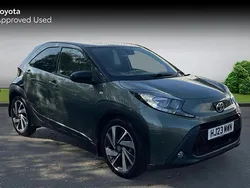 Green Used 2023 Toyota Aygo Hatchback | £12,428 (Fair price)