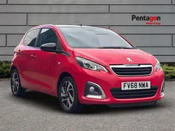 Red Used 2019 Peugeot 108 Allure Hatchback | £5,295 (Good price)