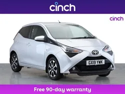 Silver Used 2019 Toyota Aygo X-plore Hatchback | £9,999 (Fair price)