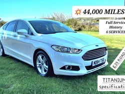 White Used 2015 Ford Mondeo Titanium Hatchback | £9,995 (Fair price)