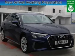 Blue Used 2021 Audi A3 e-tron S-Line Hatchback | £16,200 (Fair price)