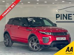 Red Used 2018 Land Rover Range Rover evoque Landmark SUV | £15,699 (Fair price)