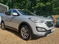 Silver Used 2013 Hyundai Santa Fe Premium SUV | £7,495 (Good price)