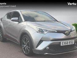 Silver Used 2018 Toyota C-HR SUV | £14,827 (Fair price)
