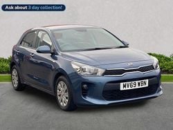 Blue Used 2019 Kia Rio Hatchback | £7,394 (Good price)
