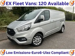 Silver Used 2021 Ford Transit Custom Limited Van | £14,990 (Fair price)