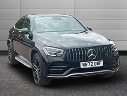Black Used 2022 Mercedes GLC43 AMG Premium Plus Coupe | £46,850 (Fair price)