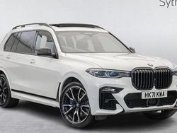 White Used 2022 BMW X7 M Sport SUV | £56,000 (Super price)