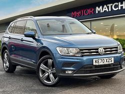 Blue Used 2020 VW Tiguan Allspace Match SUV | £18,000 (Fair price)
