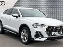 White Used 2025 Audi Q3 S-Line SUV | £33,515 (Fair price)
