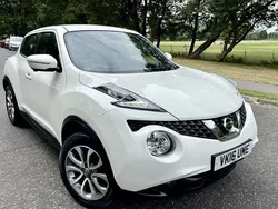 White Used 2016 Nissan Juke Tekna SUV | £4,895 (Fair price)
