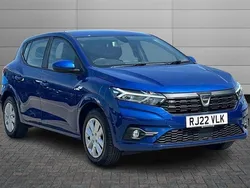 Iron blue Used 2022 Dacia Sandero Comfort Hatchback | £10,495 (Good price)