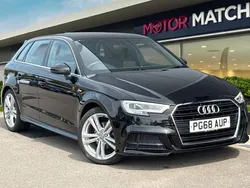 Black Used 2019 Audi A3 Sportback S-Line Hatchback | £14,490 (Good price)