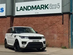 White Used 2015 Land Rover Range Rover Sport Autobiography Dynamic SUV | £17,975 (Fair price)