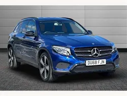 Blue Used 2018 Mercedes GLC220 Urban SUV | £18,350 (Good price)
