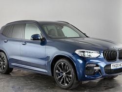 Blue Used 2020 BMW X3 M Sport SUV | £29,750 (Good price)